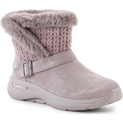 Skechers Škornji za sneg Go Walk Arch Fit Boot True Embrace 144422-DKTP Rožnata Cene