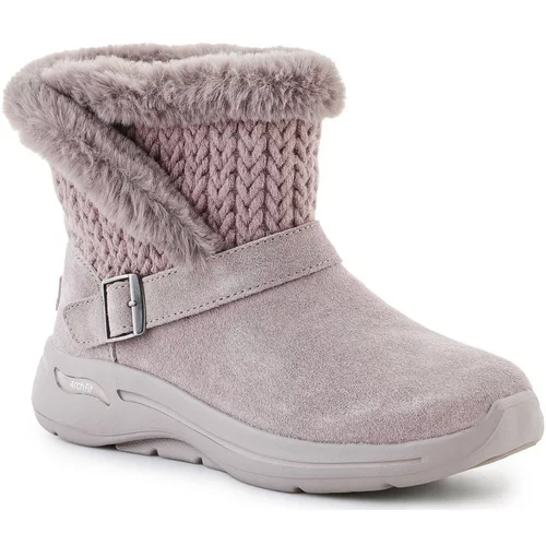 Skechers Škornji za sneg Go Walk Arch Fit Boot True Embrace 144422-DKTP Rožnata