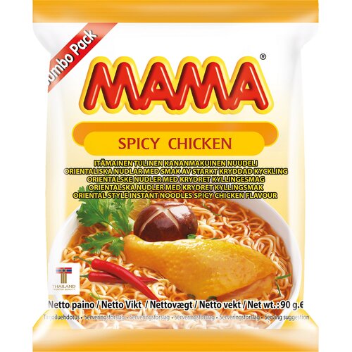 Mama Instant rezanci s pekočim pi&scaron;čančjim okusom - 90 g Cene