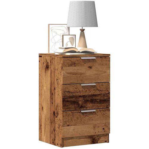  Noćni ormarići 2 kom Staro drvo 40x36x65 cm Konstruirano drvo Cijene