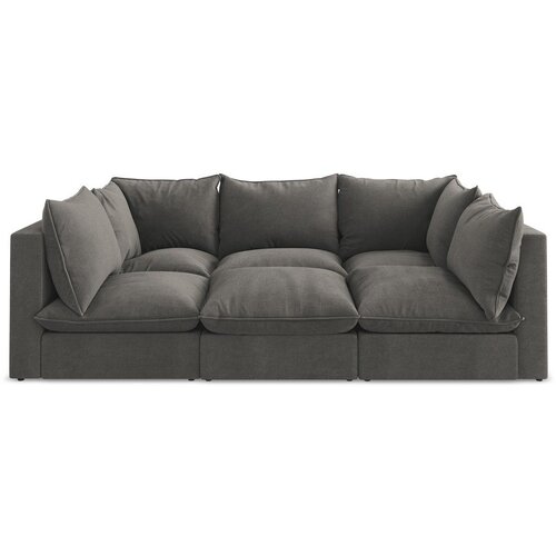 Makamii Tamno siva sofa 255 cm Manao &amp;ndash; Slike