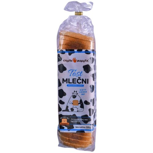 Tvojih 5 Minuta hleb tost mlečni 500g Cene