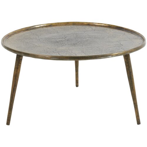 Light &amp;amp; Living Kovinska okrogla mizica v bronasti barvi &amp;oslash; 67,5 cm Babina &amp;ndash; Slike