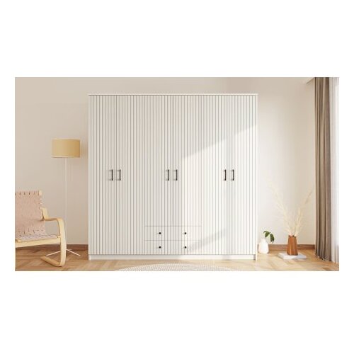 Hanah home Ormar Rb-185-06, 210x184x52 cm, Bijeli Cene