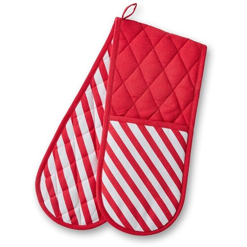 Catherine Lansfield Pamučna dvostruka rukavica za pećnicu Candy Cane &amp;ndash; Slike