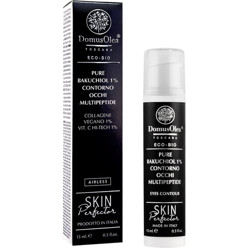Domus Olea Toscana Skin Perfector krema za područje oko očiju Bakuchiol 1% Multipeptide - 15 ml Cijene