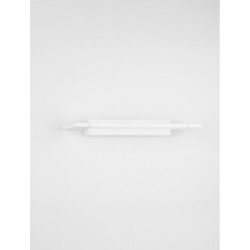 Nova Luce Mat bela aluminijasta LED stenska svetilka Livo &amp;ndash; Slike