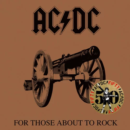 ACDC - For Those About To Rock (we Salute You)(Gold Metallic Coloured) (Limited Edition) (LP)