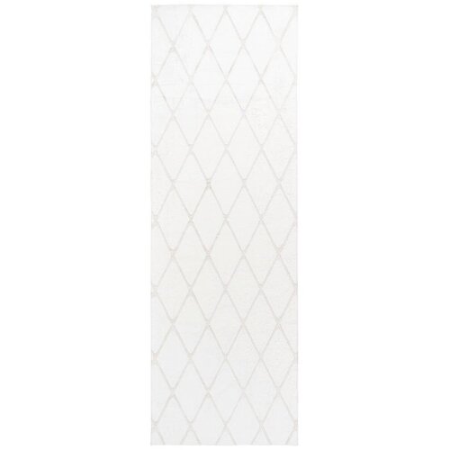 Kayoom PREPROGA Vivica 225 Weiß / Creme 80/250 cm taftano krem barve, bela Cene
