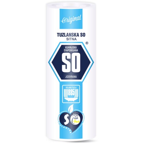 Solana Tuzla Kuhinjska so TUZLANSKA jodirana 250g Cene