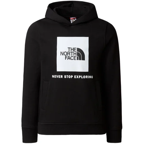 The North Face Jopa Teens Box P/O HoodieNF0A855BJK31 Črna Regular Fit