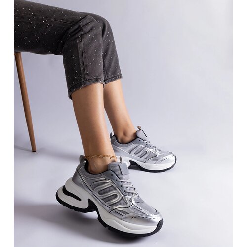 Gemre Silver women&amp;#039;s sports sneakers Garza Slike