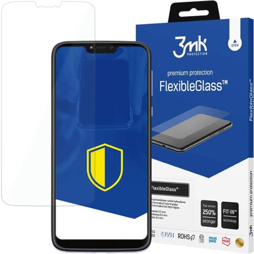 3mk MOTOROLA MOTO G7 POWER - FLEXIBLEGLASS, (22002033) Slike