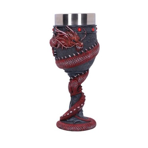 Nemesis Now DRAGON COIL RED kelih 20CM Cene
