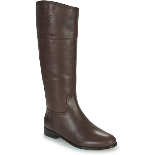 Polo Ralph Lauren JUSTINE-BOOTS-TALL BOOT Smeđa Slike