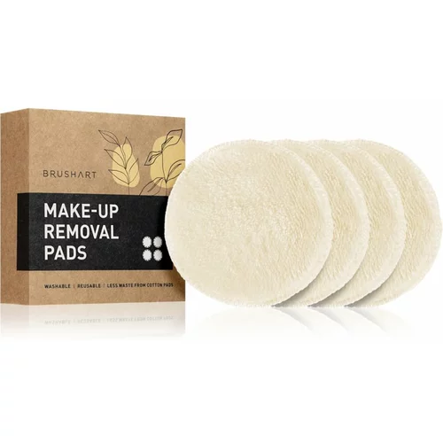 BrushArt Home Salon Make-up removal pads blazinice za odstranjevanje ličil Cream (4 kos)
