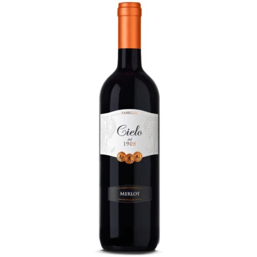 Cielo E Terra merlot cielo crveno vino, polu-suvo, 0.75l Slike