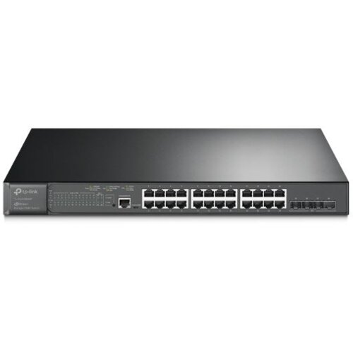 Tp-link Omada SG3428XMP mrežni prekidač Upravljano L2+ Gigabit Ethernet (10/100/1000) Podr&scaron;ka za napajanje putem Etherneta (PoE) 1U Crno Cijene