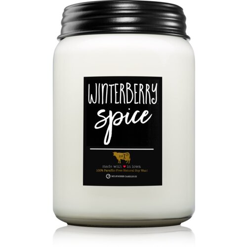 Milkhouse Candle Co. Farmhouse Winterberry Spice di&amp;scaron;eča sveča 737 g Slike