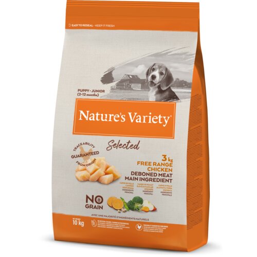 Nature's Variety selected dog all junior piletina 2KG Slike