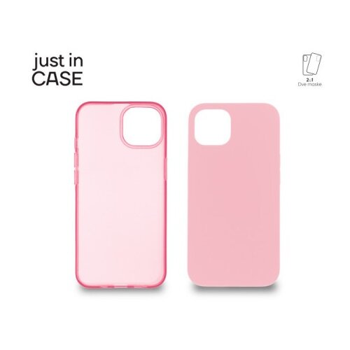 Just_in_Case 2u1 Extra case MIX paket PINK za iPhone 13 ( MIX104PK ) Cene