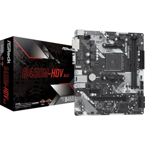 AsRock MB B450M-HDV R4.0