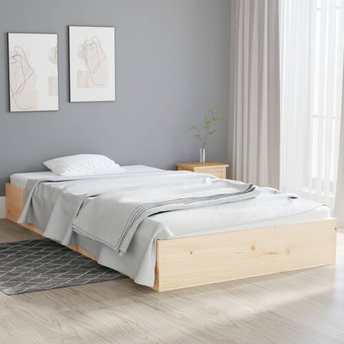  Za krevet od masivnog drva 100 x 200 cm Slike