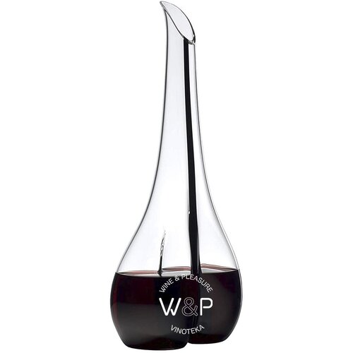 Riedel decanter black tie touch stripe black Cene