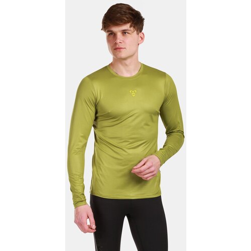 Kilpi Men&amp;#039;s functional T-shirt with long sleeves SPOLETO-M Green Slike