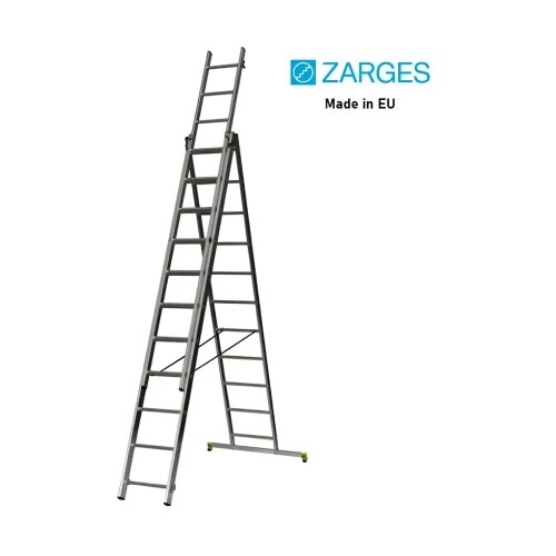 Zarges trodelne aluminijumske merdevine 3x11 - 6,5m Slike