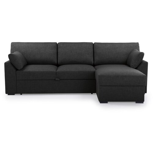 Scandic Antracitno siva sklopiva kutna garnitura (s desnim kutom) Janson &amp;ndash; Slike