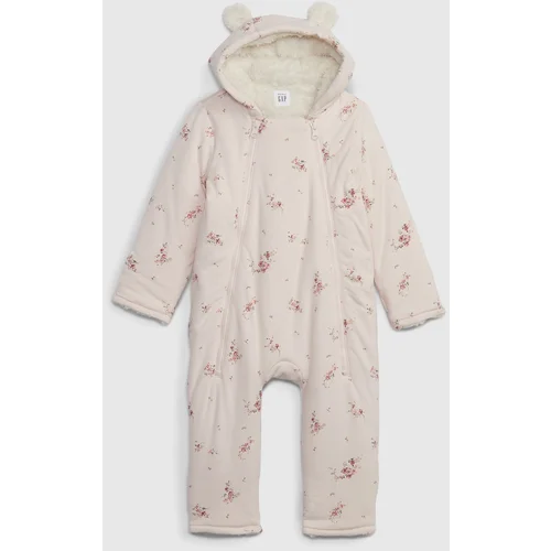 GAP Baby winter jumpsuit sherpa - girls