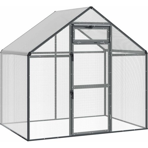 vidaXL Kavez za ptice Antracit 181 5 x 112 x 173 5 cm - Antracit 181 5 x 112 5 x 173 5 cm Cijene