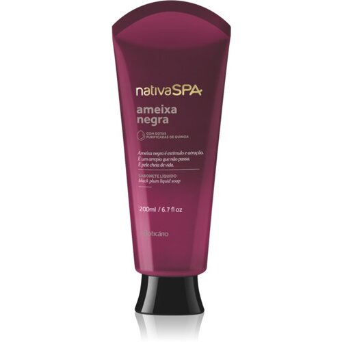 oBoticário Nativa SPA Black Plum tekoče milo za telo 200 ml Cene