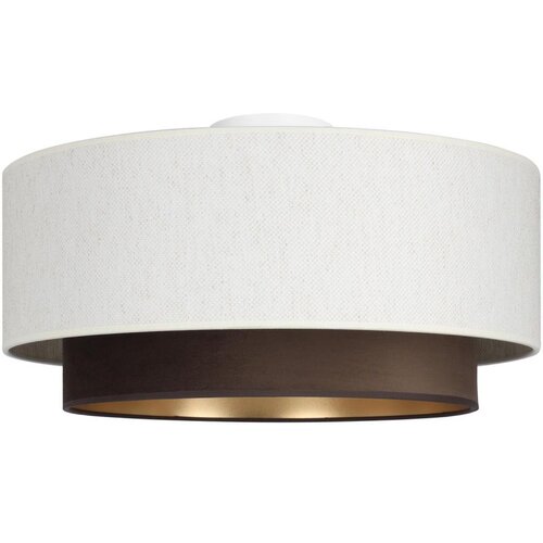  plafonsko svetlo natia 1xE27/60W/230V, prečnik 45 cm, belo/smeđe Cene