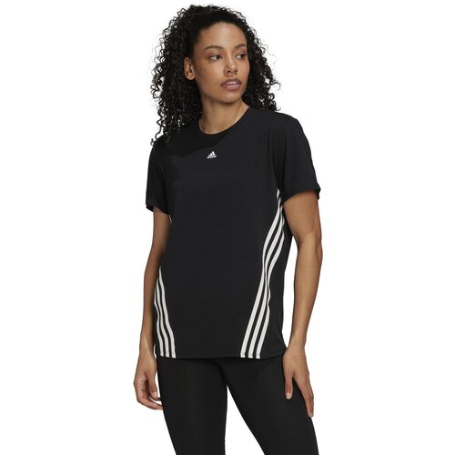 Adidas Funkcionalna majica črna / bela Cene