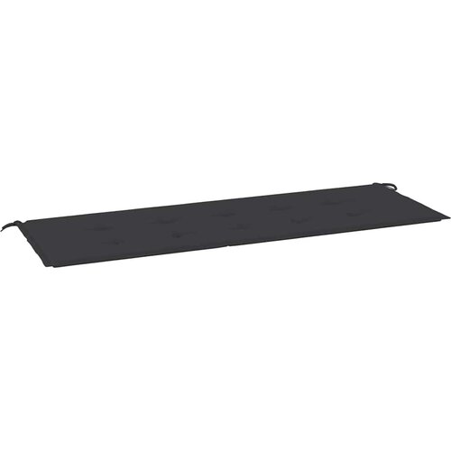 vidaXL Blazina za vrtno klop črna 150x50x4 cm oxford tkanina, (20623400) Cene