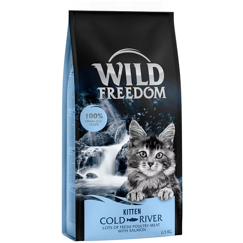 Wild Freedom Kitten "Cold River" losos - bez žitarica - 2 x 6,5 kg
