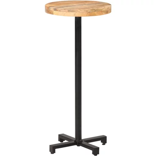 vidaXL Barski stol okrugli Ø 50 x 110 cm od grubog drva manga