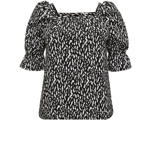 Dorothy Perkins Curve Bluza črna / bela Slike