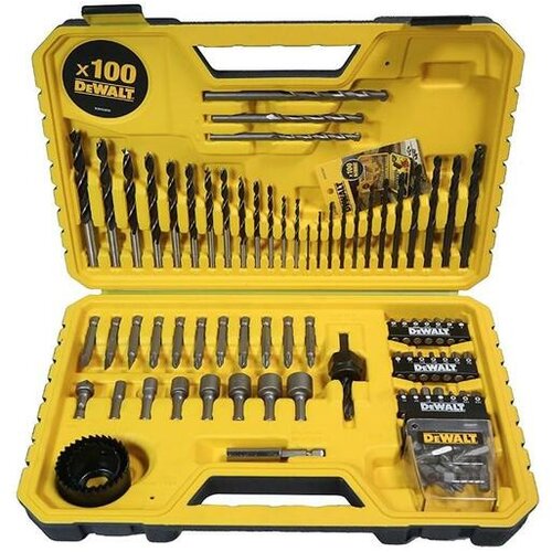 Dewalt DT71563 Drill and bit set 100 pieces black, yellow Cijene