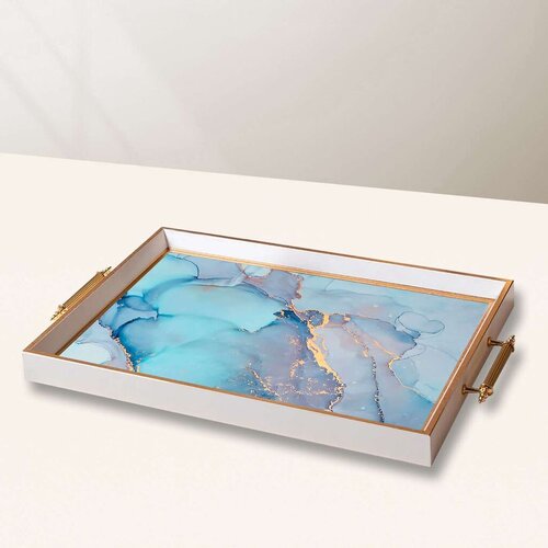 Aberto Design Poslužavnik TPB10035 50 x 29 x 3.5 cm, Šareni Cene