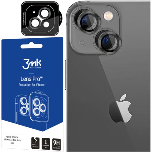 3mk Apple iPhone 14 - za&amp;scaron;tita objektiva Pro Graphite - Crna Slike