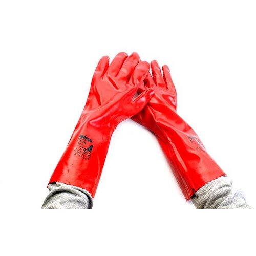 MONSUN Rukavice Sofrat duge 40cm/ crvena Slike