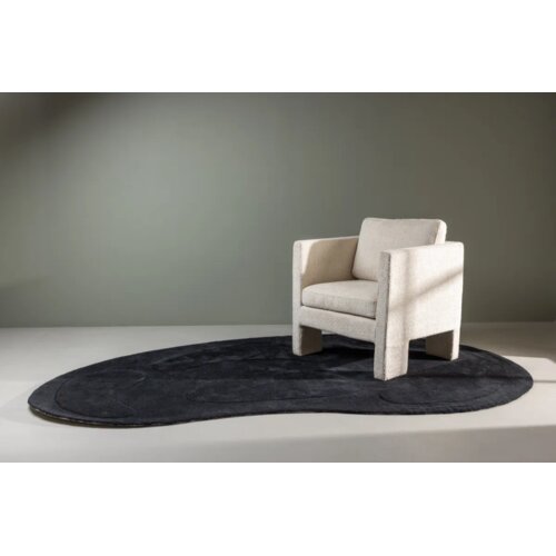 Venture Home ovalni tepih Enard 290 &times; 175 cm, crni Cijene