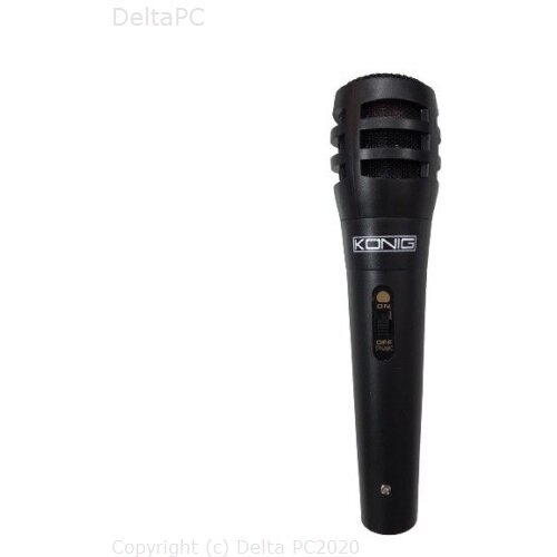 Konig dinamicni mikrofon, XLR konektor, 6.46mm, 72dB Slike
