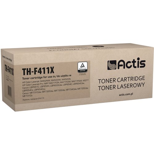 Actis TH-F411X toner (replacement for HP 410X CF411X; Standard; 5000 pages; cyan) Cijene