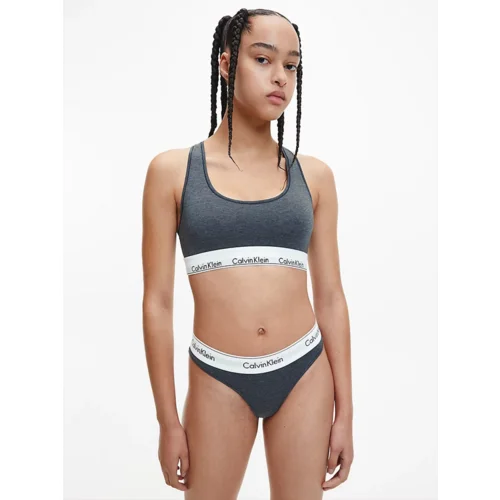 Calvin Klein Underwear Women's Dark Grey Brindle Bra - Women