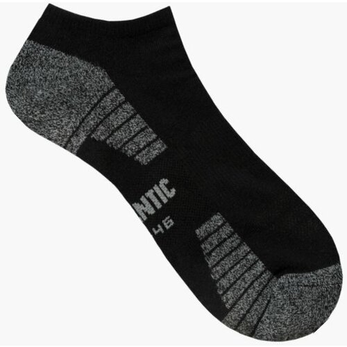 Atlantic Men's Socks - Black/Grey Slike
