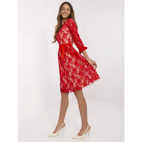 LAKERTA Dress-LK-SK-507034-3.63-red